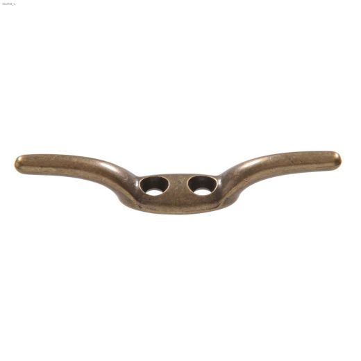 #6 Hole x 2-1\/2\" Antique Brass Rope Cleat-2\/Pack