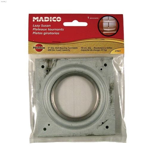 4\" x 4\" Lazy Susan Turntable