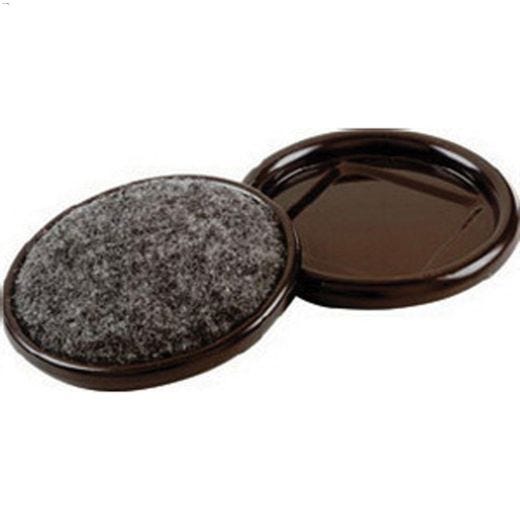 Coupe de base de tapis ronde noir 2-1/2"