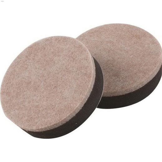 FeltGard\u00ae 3-1\/2\" Heavy Duty Round Slider Pad