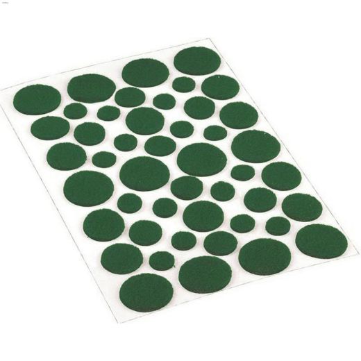 Surface Gard\u00ae Green Self-Adhesive Assorted Felt Pad