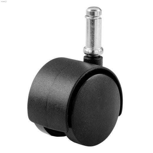 2-1\/2\" Black Twin Wheel Caster