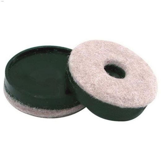 FELT GARD\u00ae 1-1\/2\" Heavy Duty Round Furniture Cup With Felt