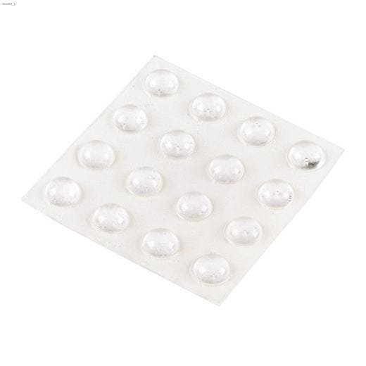 Surface Gard\u00ae 3\/8\" Clear Round Self-Adhesive Pad