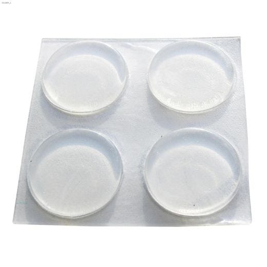 Surface Gard\u00ae 3\/4\" Clear Round Self-Adhesive Pad