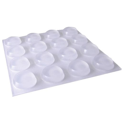 Surface Gard 1/2" Clear Round Self-Adhesive Pad