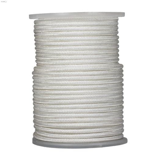 3\/8\" x 250' White Super Heavy Duty Double Braided Rope
