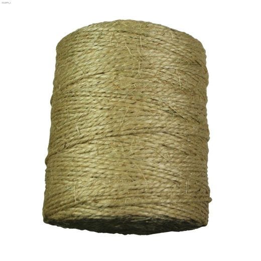 600' Natural General Duty Twisted Sisal Twine