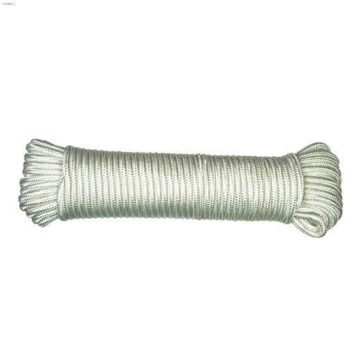 5\/32\" x 100' White Diamond Braided Rope