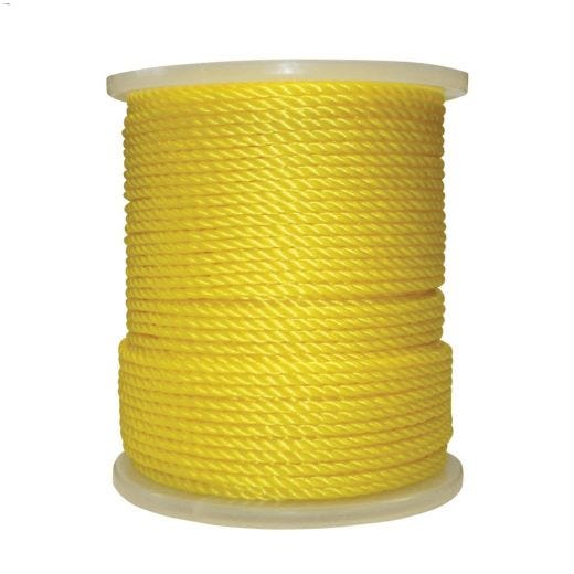 1\/4\" x 1300' Yellow Medium Duty Twisted Rope