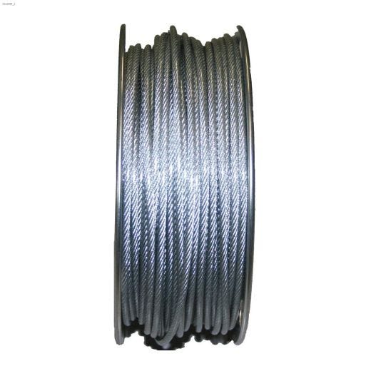 1\/8 - 3\/16\" x 250' Galvanized Coated Cable