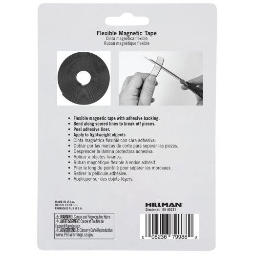 1/2" x 10' Ceramic Magnetic Tape