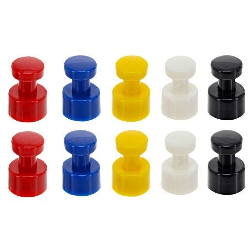 Magnetic Push Pin-10/Pack