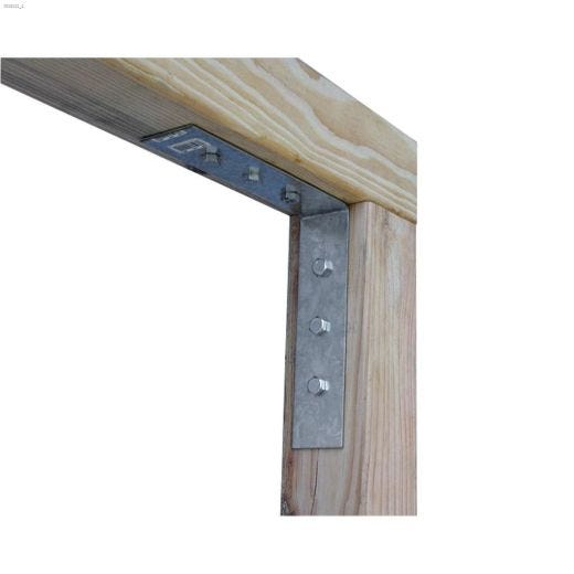 1-1\/2\" x 4-9\/16\" x 4-3\/8\" Steel Framing Angle