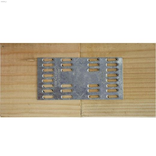 4\" x 2\" Galvanized Steel Mending Plate