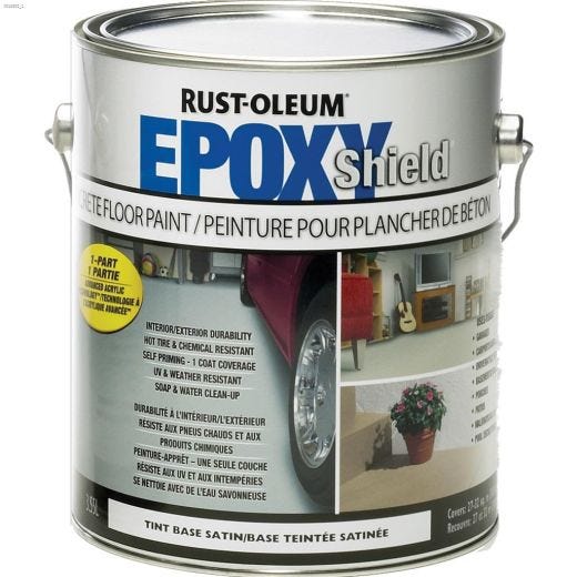 Epoxyshield\u00ae 3.55 L Container Tint Base Concrete Floor Paint