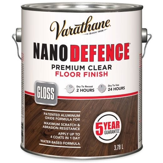 Nano Defence 3.78 L Gloss Clear Premium Floor Finish