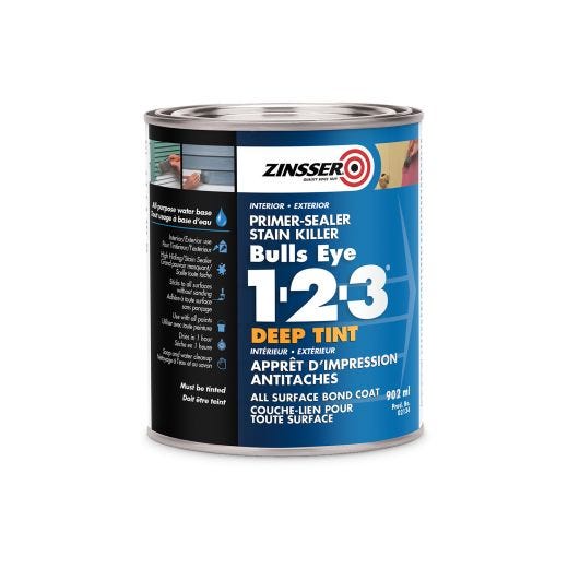 Bulls Eye 1-2-3 946 mL 121 - 137 Sq-ft White Primer