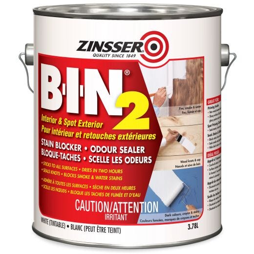 B-I-N 3.78 L Flat White Primer