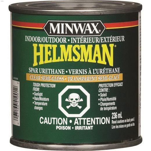 Helmsman\u00ae 236 mL Clear Spar Urethane Protective Finish