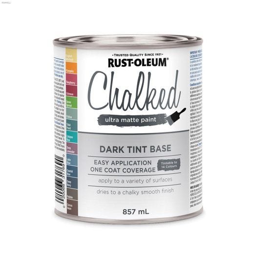 887 mL Can Chalked Dark Tint Base