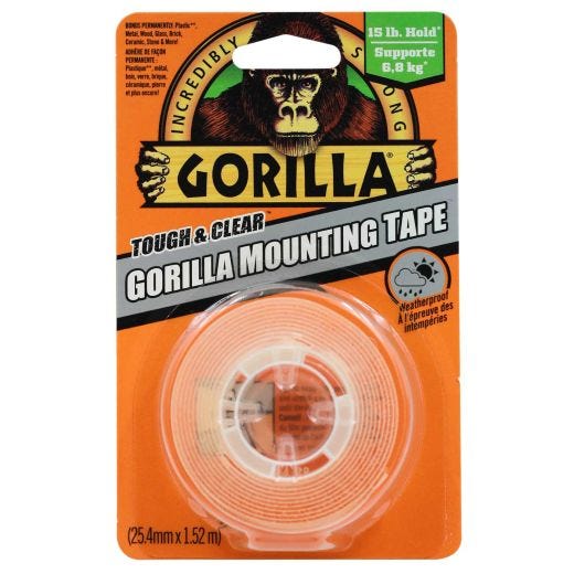 Ruban de montage Gorilla 60" x 1"