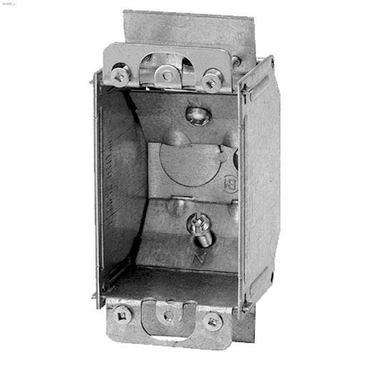 2\" x 3\" x 2-1\/2\" Rugged Metallic Flush\/Ear Device Box