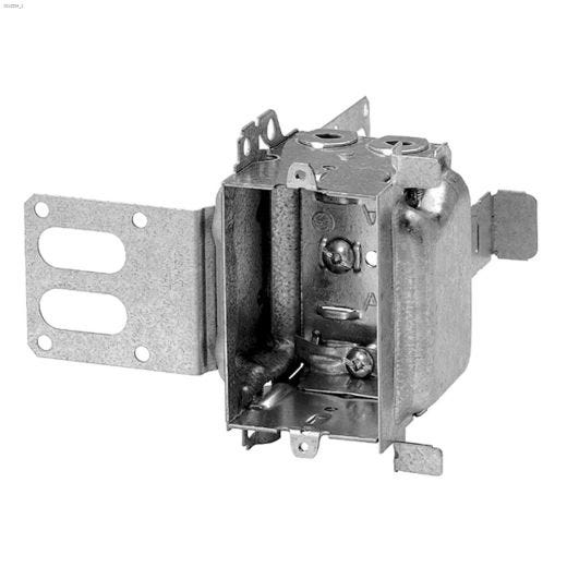 2\" x 3\" x 2-1\/2\" Rugged Metallic MSB Bracket Device Box