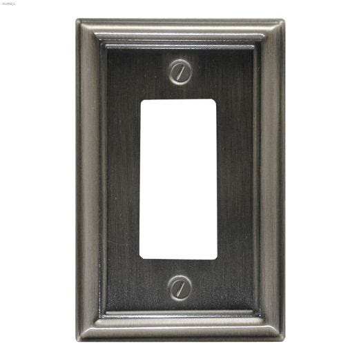 Pewter Metal Rocker Wall Plate