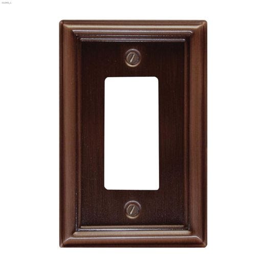 Oil Rubbed Bronze Metal Rocker Wall Plate