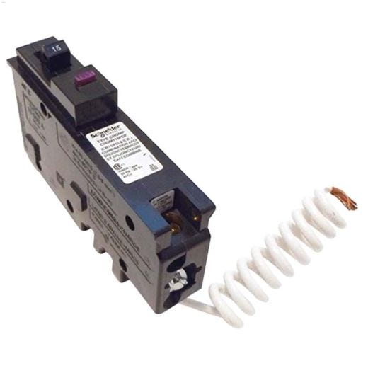 1 Pole 15A Plug-On Dual Function Circuit Breaker