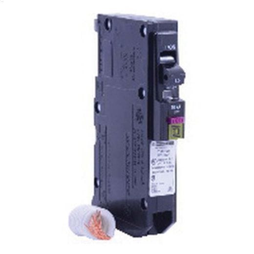 1 Pole 15A Plug-In Dual Function Circuit Breaker