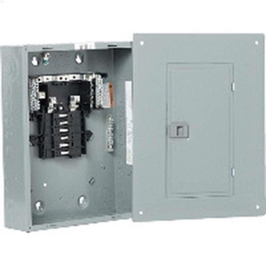 100A 24\/12 Circuit Gray Load Center Sub Panel