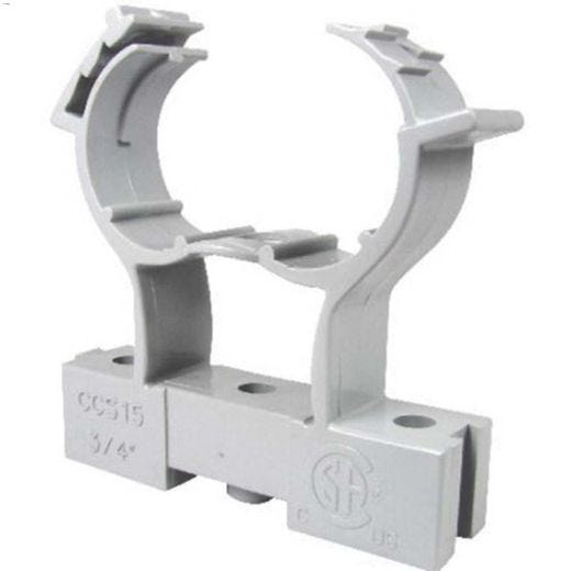 1\/2\" PVC Gray Conduit Clamp & Spacer