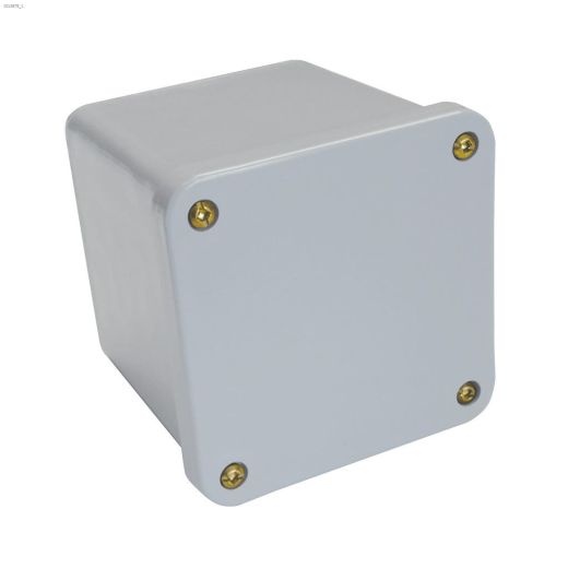 4\" x 4\" x 4\" PVC Gray Junction Box