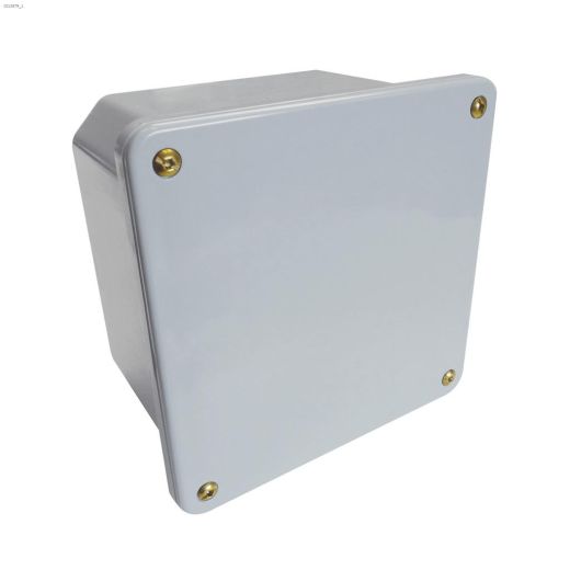 6\" x 6\" x 4\" PVC Gray Junction Box