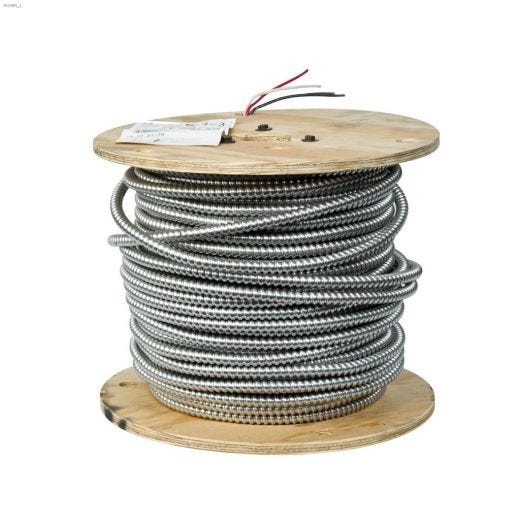 14 AWG 3 Conductor 246' AC90 Armoured Building Wire