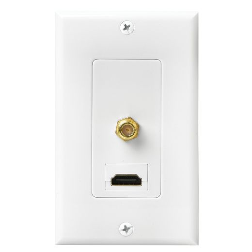 HDMI Female Connector Wall Plate