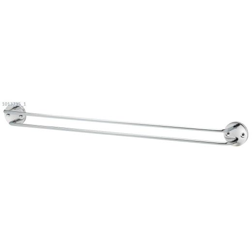 Fundamentals 24\" Polished Chrome Double Towel Bar