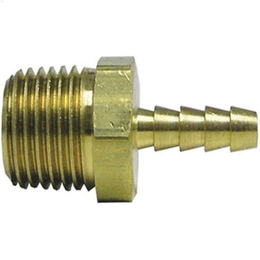1\/4\" Barb x MIP Brass Adapter