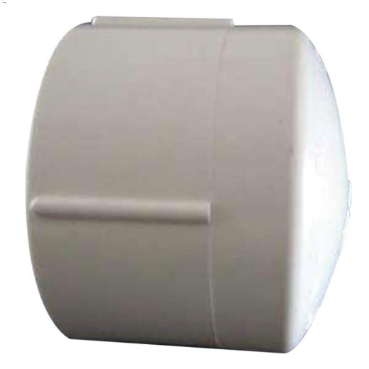 1\/2\" Socket White PVC Cap