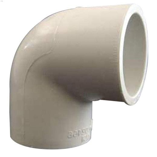 3\/4\" Socket White PVC 90 Degree Elbow