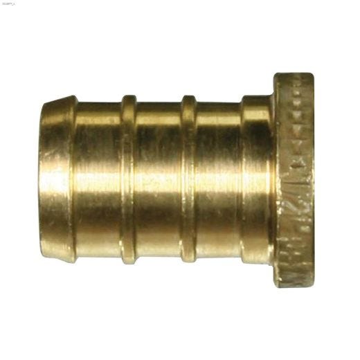 3\/4\" Brass PEX Plug