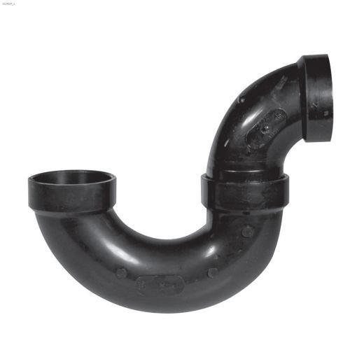 1-1\/2\" Hub ABS P-Trap