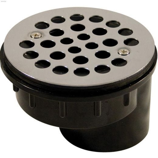 2\" 2-Piece Offset Body Solv Weld Shower Drain
