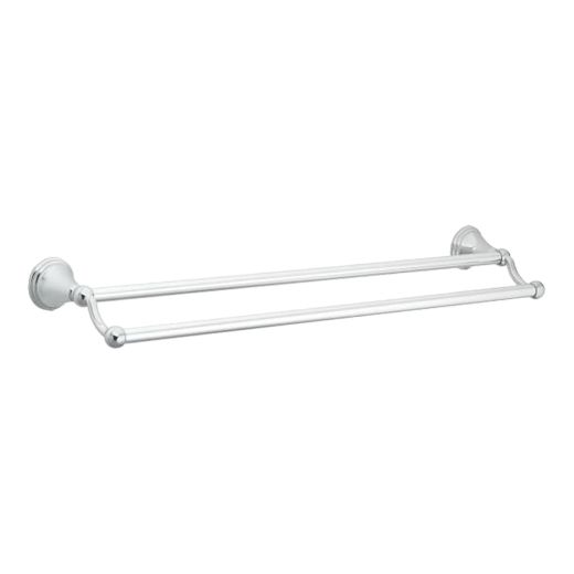 Preston 24" Chrome Double Towel Bar
