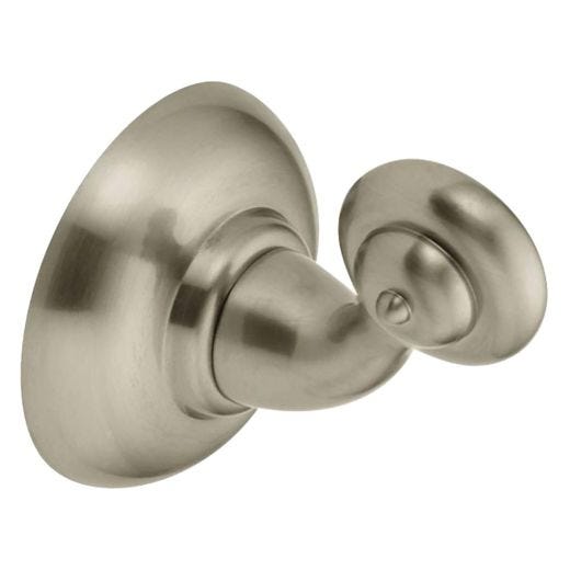 Avery Brushed Nickel Single Robe Hook