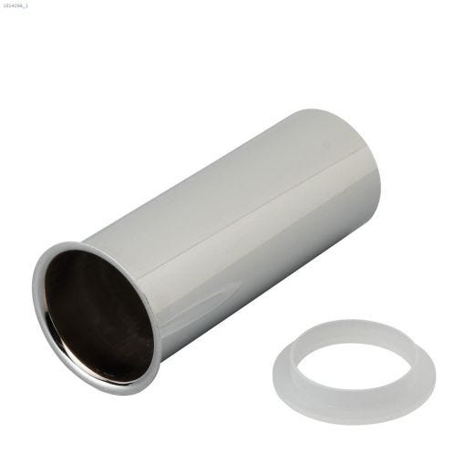 1-1\/2\" x 4\" Chrome Plated Flanged Tailpiece