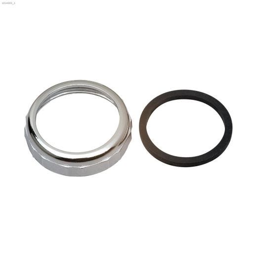 1-1\/2\" Chrome Plated Slip Joint Nut With Washer