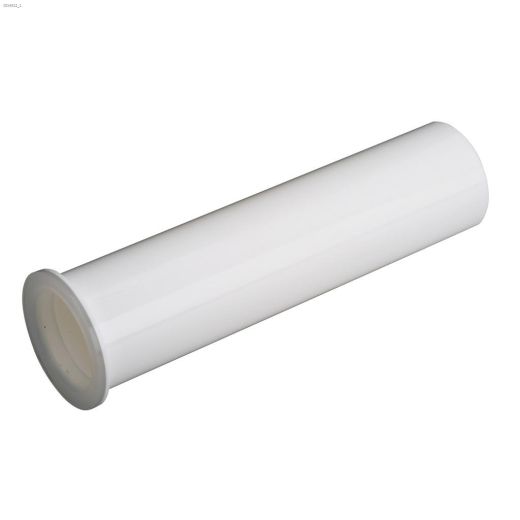 1-1\/2\" x 6\" White Flanged Tailpiece